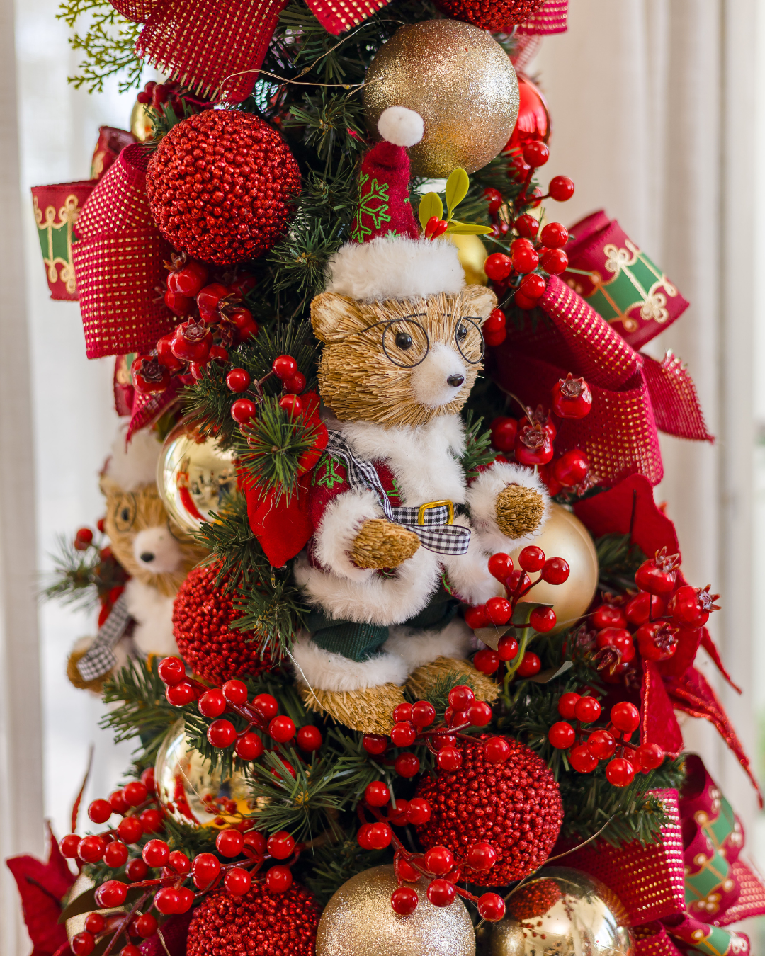 Árvore Ursinhos de Natal - 90cm