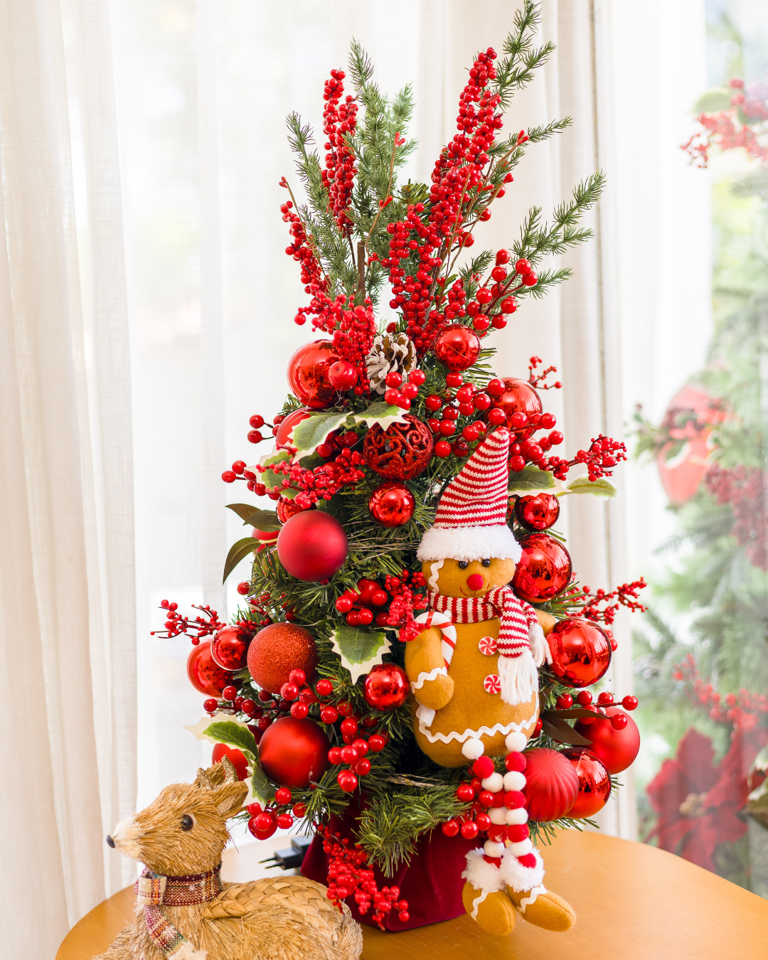 Árvore de Natal Gingerbread Joy II - 80cm