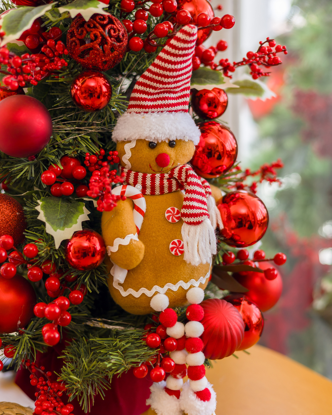 Árvore de Natal Gingerbread Joy II - 80cm