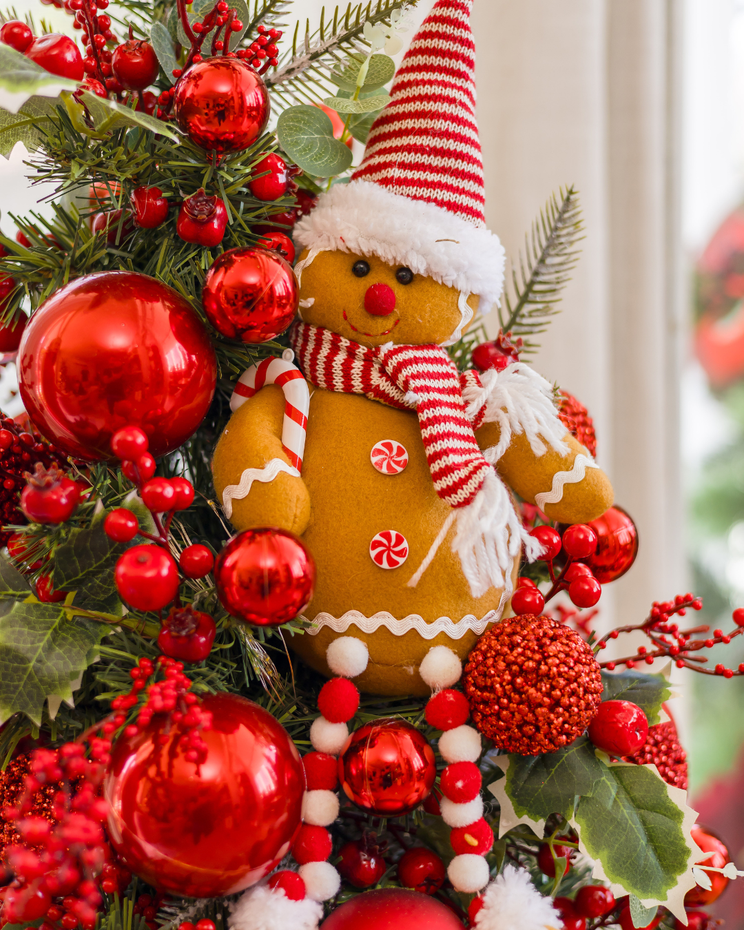 Árvore de Natal Gingerbread Joy- 60cm