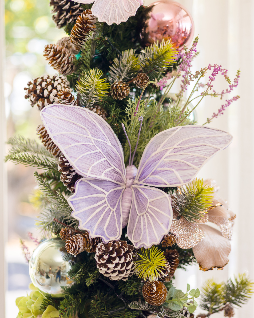 Árvore de Natal Enchanted Butterfly - 1,8m