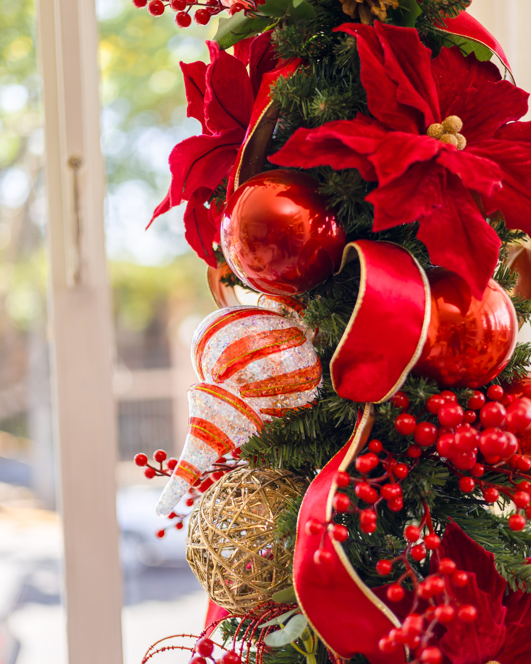 Árvore de Natal Red Velvet - 1,8m