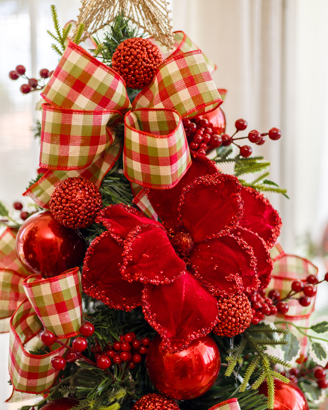 Árvore de Natal Christmas Berry - 95cm