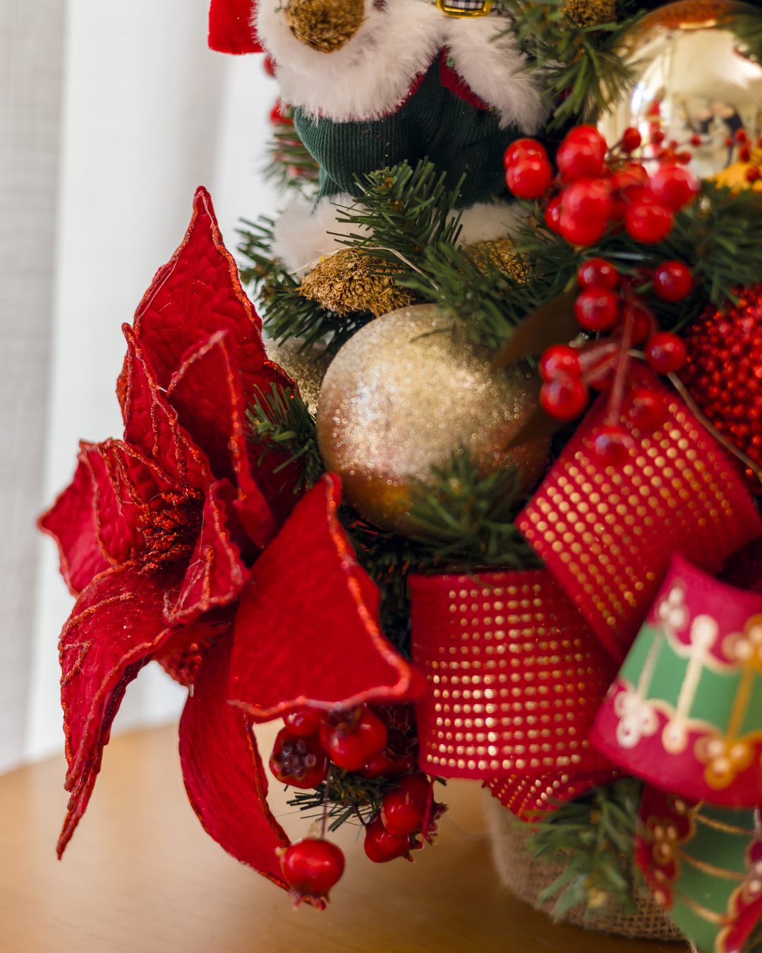 Árvore Ursinhos de Natal - 90cm