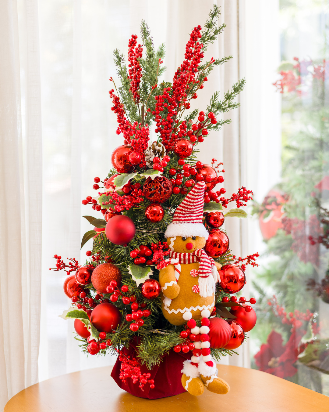 Árvore de Natal Gingerbread Joy II - 80cm