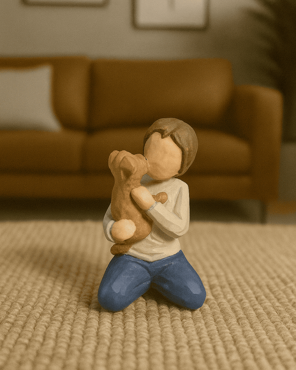 Escultura Decorativa- Meu Melhor Amigo