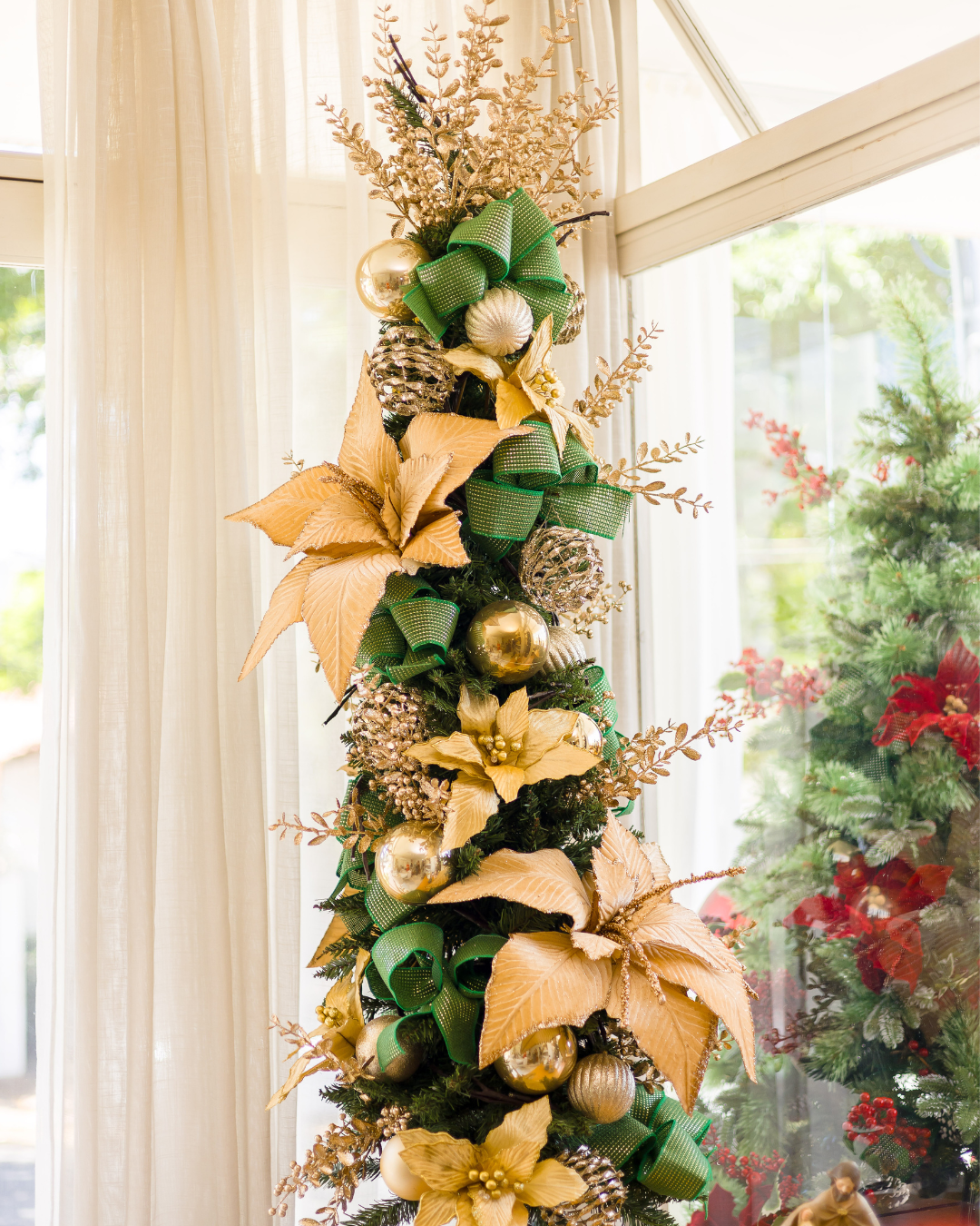 Árvore de Natal Golden Harmony - 1,5m