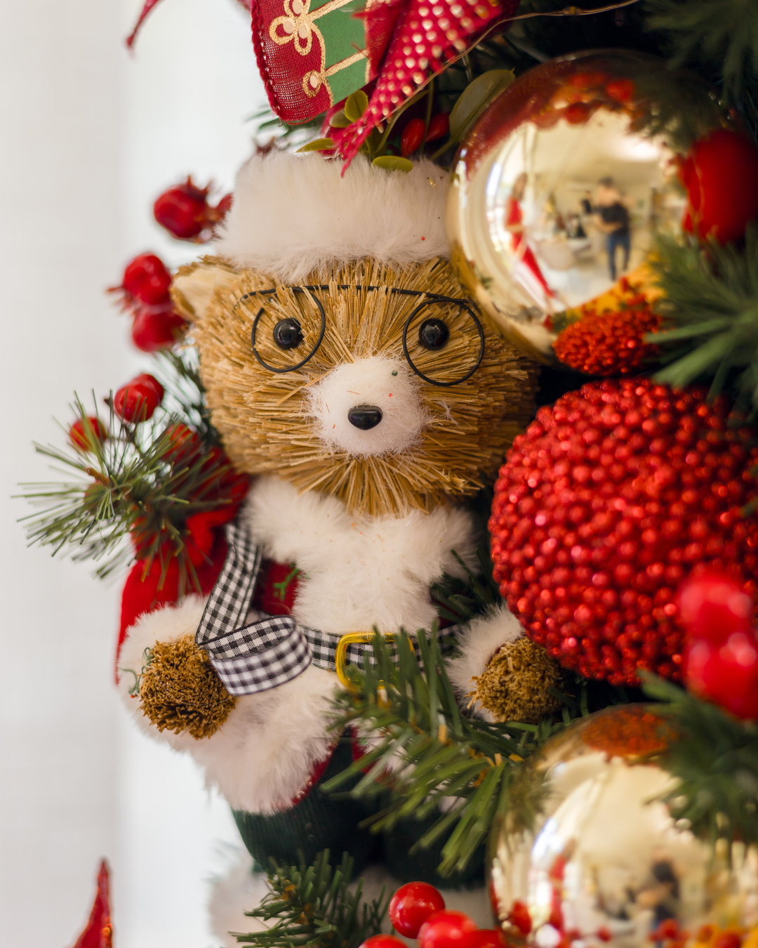 Árvore Ursinhos de Natal - 90cm